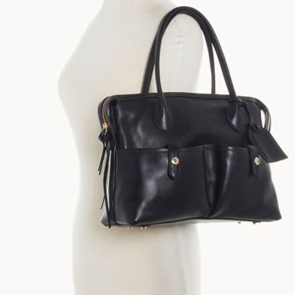 The Dooney Bourke Florentine EastWest Medium Satchel , black